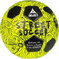 М'яч футбольний SELECT Street Soccer Yellow- Black v24 , 4.5, 390 г