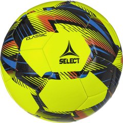М’яч футбольний SELECT Classic Yellow v23, 5, 350 - 380 г, 68 - 70 см