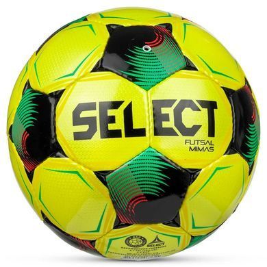 М&rsquo;яч футзальний SELECT Futsal Mimas Yellow (FIFA Basic) v26, 4, 400 - 440 г, 62 - 64 см