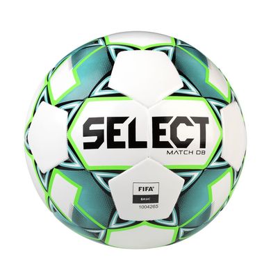 М’яч футбольний SELECT Match DB (FIFA Basic), 5, 410 - 450 г, 68 - 70 см