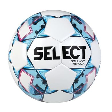 М'яч футбольний SELECT Brillant Replica, 5, 350 - 380 г, 68 - 70 см