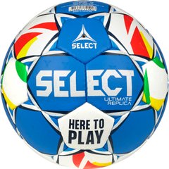 М’яч гандбольний SELECT Ultimate Replica EHF European League v24, 280 г, 46 - 48 см