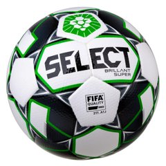 М’яч футбольний SELECT Brillant Super ПФЛ (FIFA QUALITY PRO), 5, 410 - 450 г, 68 - 70 см