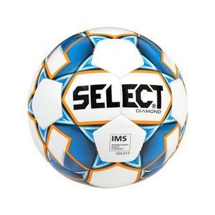 М&rsquo;яч футбольний SELECT Diamond IMS, 5, 410 - 450 г, 68 - 70 см
