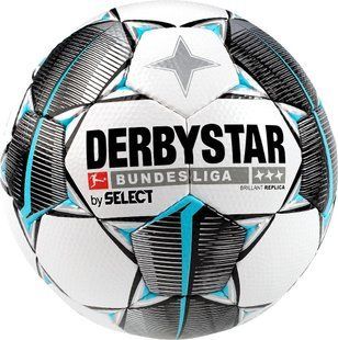 М&rsquo;яч футбольний SELECT DERBYSTAR BUNDESLIGA BRILLANT REPLICA, 5, 410 - 450 г, 68 - 70 см