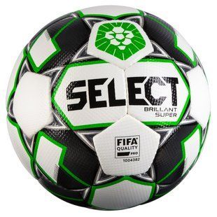 М&rsquo;яч футбольний SELECT Brillant Super PFL, 5, 410 - 450 г, 68 - 70 см