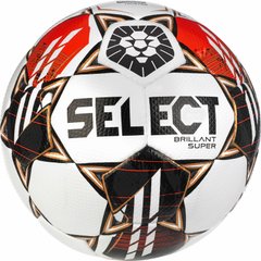 М'яч футбольний SELECT Brillant Super v23 (FIFA QUALITY PRO) White- Black PFL, 5, 410 - 450 г, 68 - 70 см