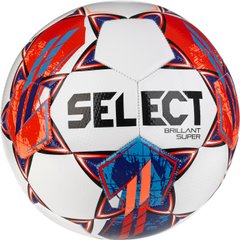 М'яч сувенірний SELECT Brillant Super Mini v23 White- Red, 160 г, 47 см