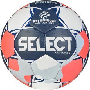 М&rsquo;яч гандбольний SELECT Ultimate EHF Euro Men v26, 2, 350 г, 54 - 56 см