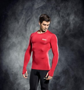 Термофутболка SELECT Compression shirt with long sleeves 6902 (012), 10/12 років