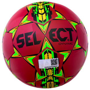 М&rsquo;яч футбольний SELECT Dynamic, 4, 290 - 320 г, 63,5 - 66 см