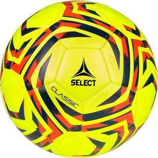 М'яч футбольний (дитячий) SELECT Classic v25 Yellow- Red, 4, 290 - 320 г, 63,5 - 66 см