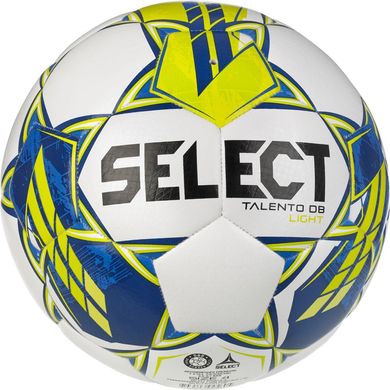 М’яч футбольний SELECT Talento DB v23, 4, 290 - 320 г, 63,5 - 66 см