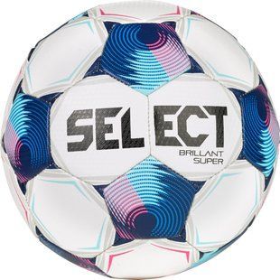 М'яч сувенірний SELECT Brillant Super Mini v25 White- Blue, 160 г, 47 см