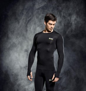 Термофутболка SELECT Compression shirt with long sleeves 6902 (010), 10/12 років